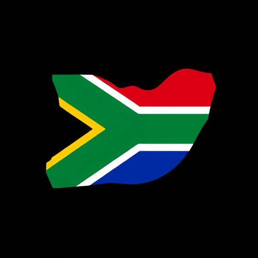 The Ubuntu BizFind logo: A stylized South African flag