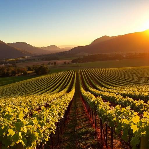Vineyards in Stellenbosch during a Cape Winelands Tour